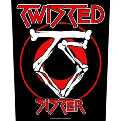 Twisted Sister: Circular Logo - Selkämerkki