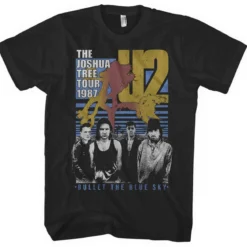 U2 bullet the blue sky - T-paita
