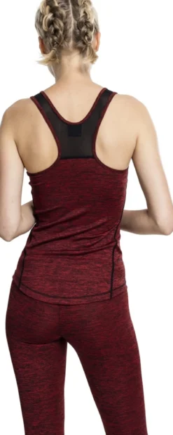 Urban Classics Active Melange - Toppi, red