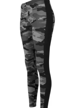 Urban Classics Dark Camo Stripe - legginsit