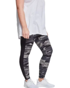 Urban Classics Dark Camo Stripe - legginsit
