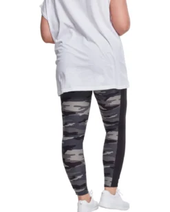 Urban Classics Dark Camo Stripe - legginsit
