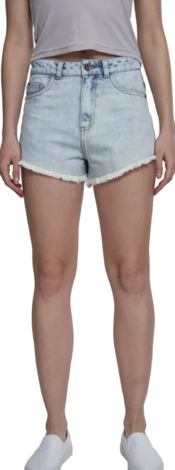 Urban Classics Denim - Hotpantsit, sininen