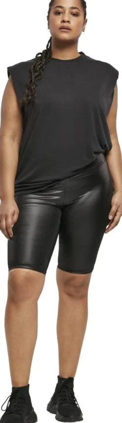 Urban Classics Imitation Leather - Pyöräilyshortsit