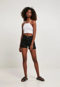 Urban Classics Ladies Organic Stretch Denim 5 Pocket - shortsit