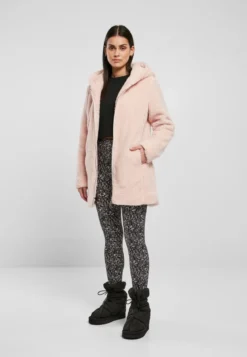 Urban ClassicsLadies Sherpa Jacket - Naisten välikausitakki, pink