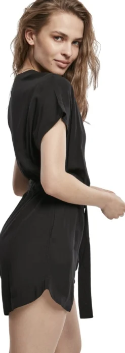 Urban Classics Ladies Short Viscose Belt - Jumpsuit