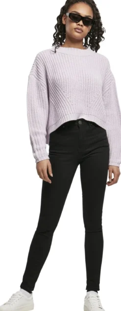 Urban Classics Ladies Wide Oversize - neule, softlilac