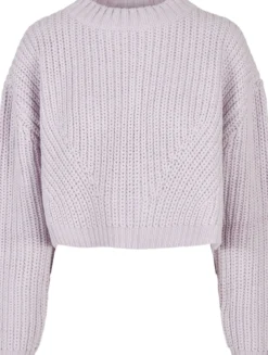 Urban Classics Ladies Wide Oversize - neule, softlilac