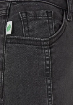 Urban Classics Organic Stretch Button Denim - Farkkuhame, black