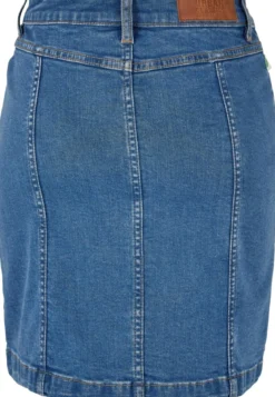 Urban Classics Organic Stretch Button Denim - Farkkuhame, blue