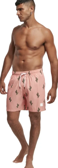 Urban Classics - Uimashortsit, cactus