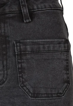 Urban Classics Vintage Flared - Farkut, black washed