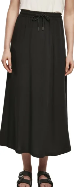 Urban Classics Viscose Midi - Hame, Black