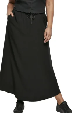 Urban Classics Viscose Midi - Hame, Black