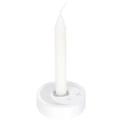 White Mystical Moon Spell - Kynttilänjalka