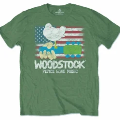 Woodstock: Flag - T-paita