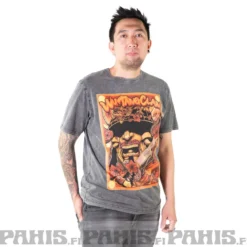 Wu-Tang Clan: Amsterdam '23 - Stone wash T-paita, charcoal