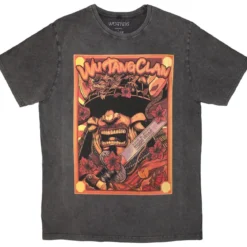 Wu-Tang Clan: Amsterdam '23 - Stone wash T-paita, charcoal