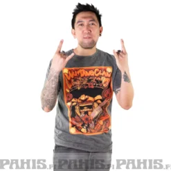 Wu-Tang Clan: Amsterdam '23 - Stone wash T-paita, charcoal