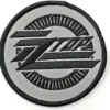ZZ Top circle logo - Kangasmerkki