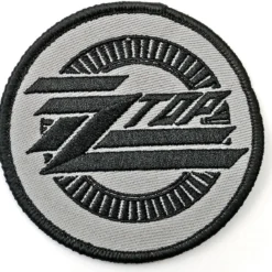 ZZ Top circle logo - Kangasmerkki